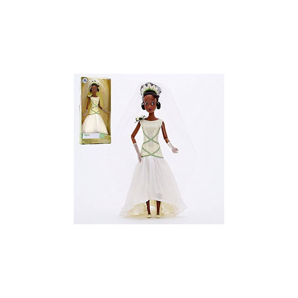 Official Disney Tiana Wedding Classic Doll