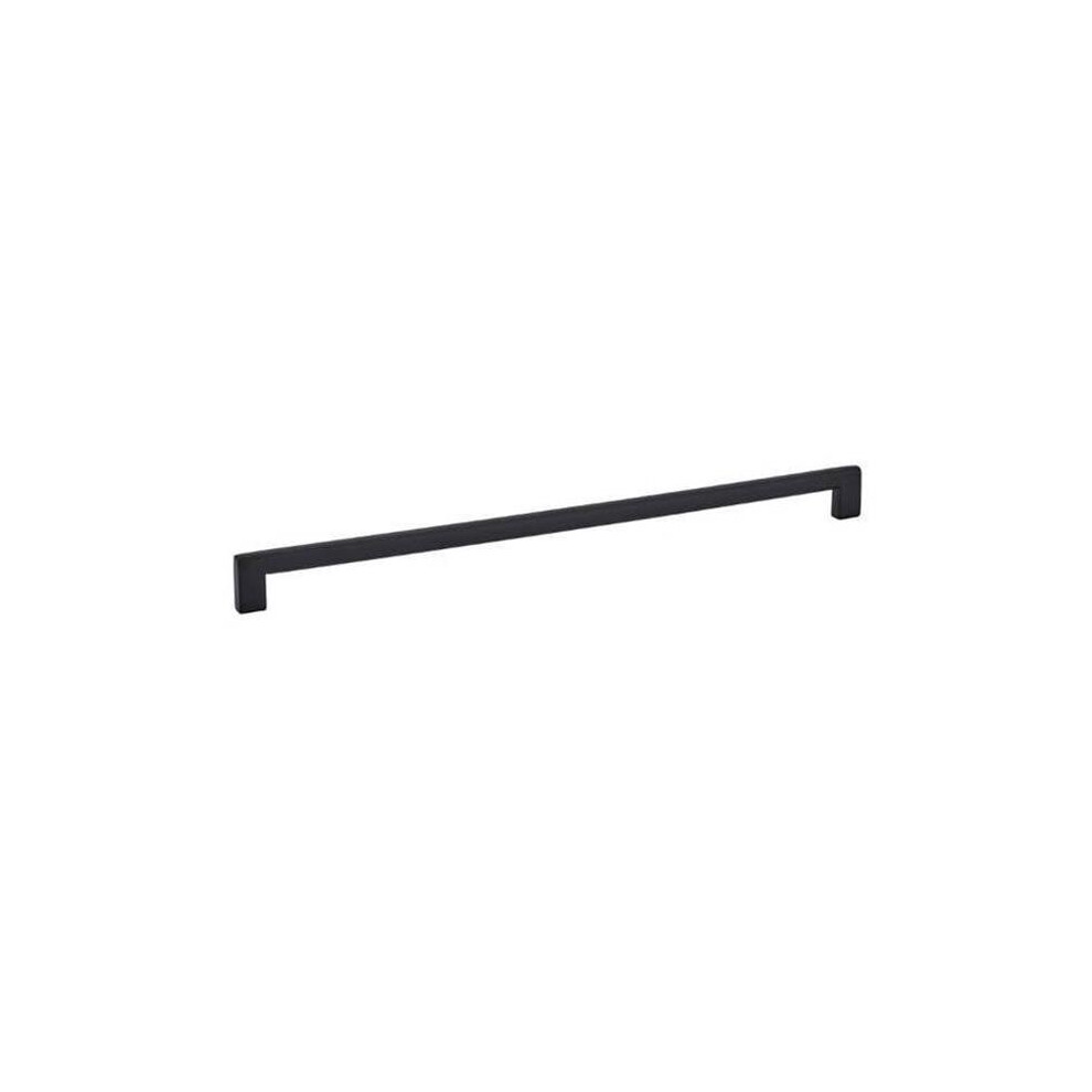Emtek 86274Us19 16 In. Center To Center Trail Cabinet Pull, Flat Black 738505011510