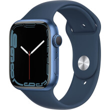 Apple Watch Series 7 GPS 45mm Blue Alu Case/Sport Band - Refurbished