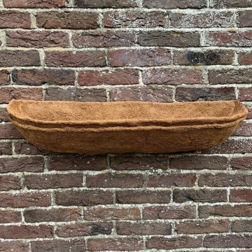 Selections Pack of 2 Coco Wall Trough Garden Planter Liners (75cm) 2