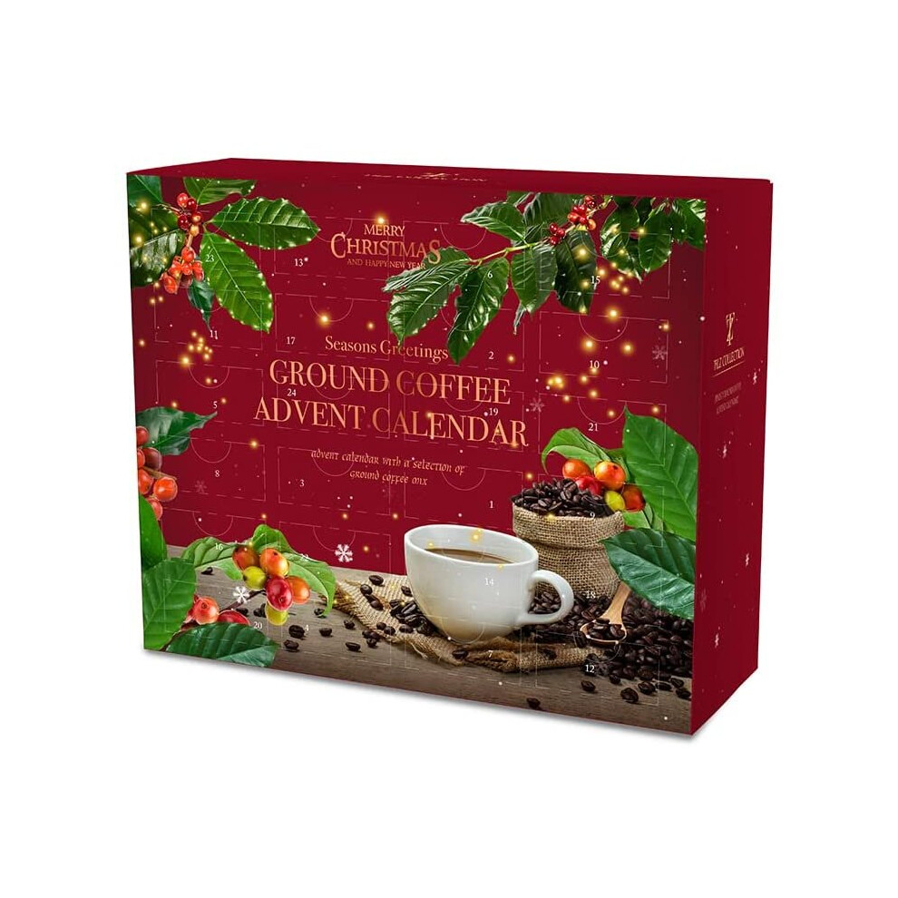 Tilzmart Premium Gourmet Coffee Ground Beans - Pack Of 24