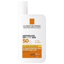 La Roche-Posay Anthelios UVmune 400 Invisible Fluid SPF50+ 50ml - High Protection Sunscreen for Sensitive Skin