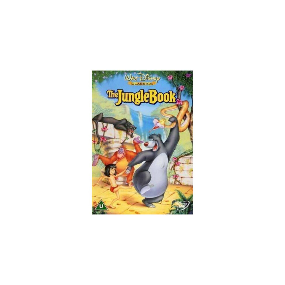 The Jungle Book (Disney) DVD (2000) Wolfgang Reitherman cert U - Region 2