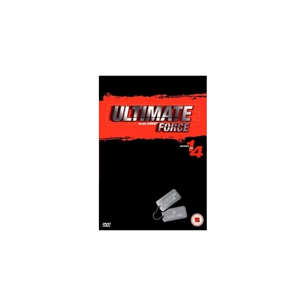 Ultimate Force: Series 1-4 DVD (2006) Ross Kemp, Lawrence (DIR) cert 15 8 discs - Region 2