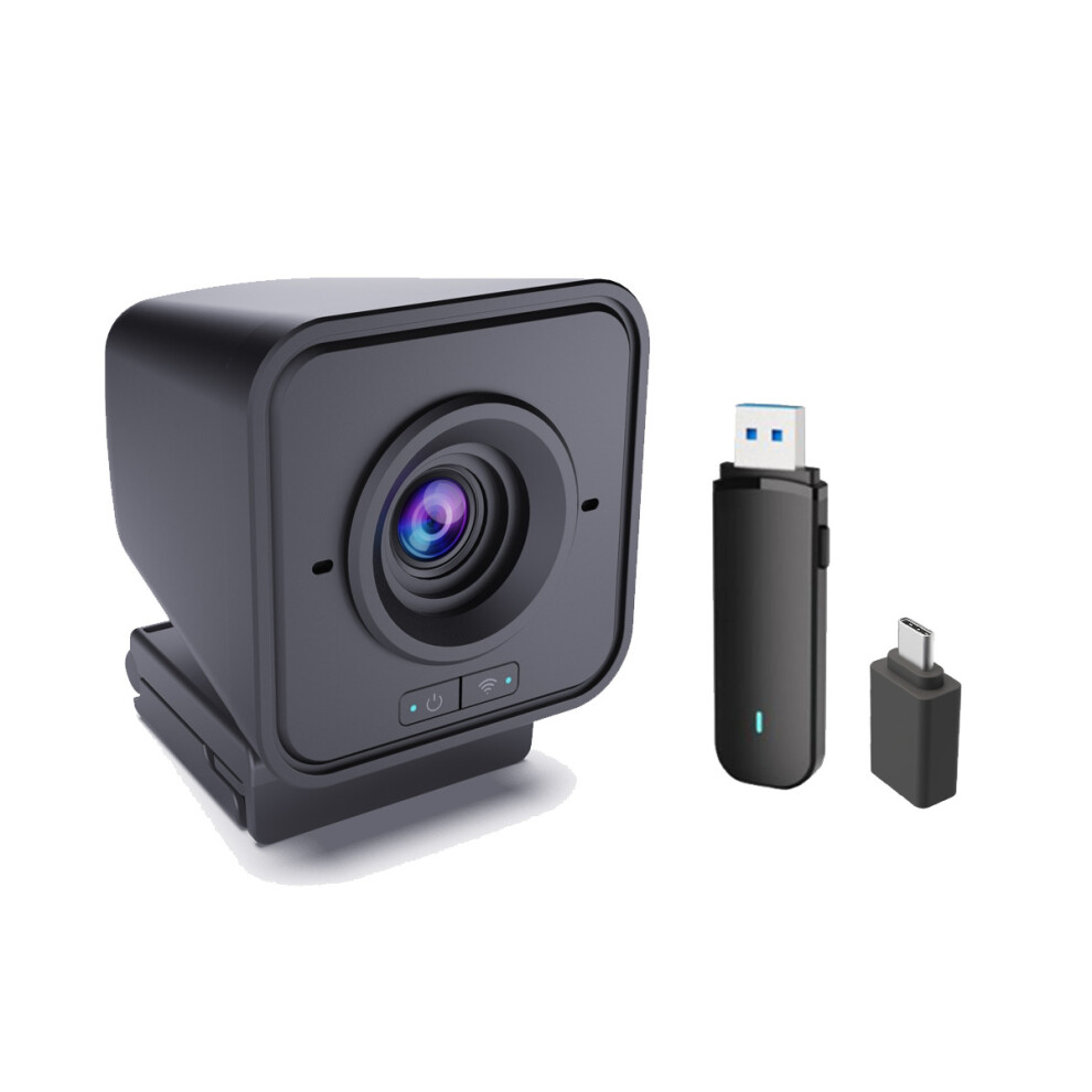 Project Telecom Marconi | Wireless HD 1080p Webcam | Video Conference | USB