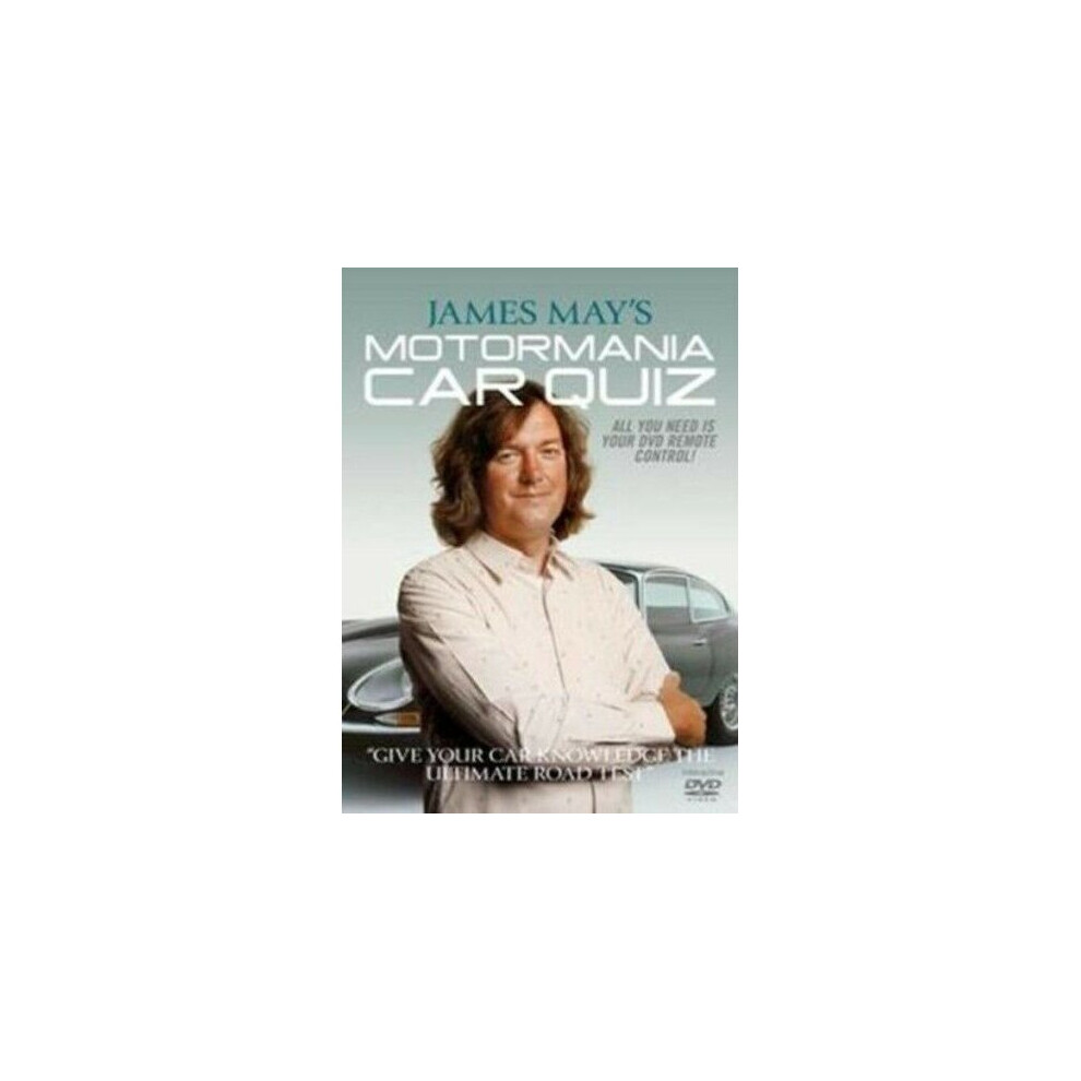 Cd James Mays Motor Mania Car Quiz Dvd (2006) James May Cert E - Region 2