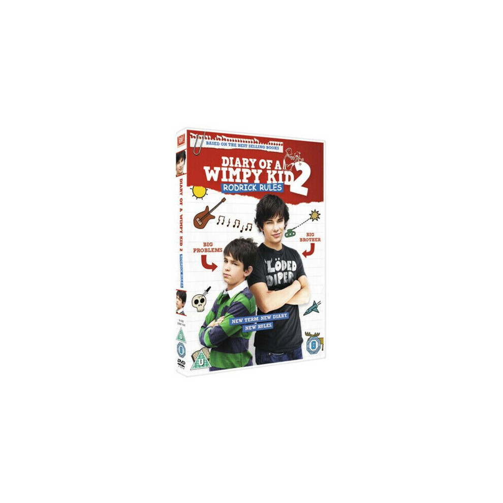 Diary of a Wimpy Kid 2 - Rodrick Rules DVD (2011) Steve Zahn, Bowers (DIR) cert - Region 2-image-OPC-P8XPNZT-NEW