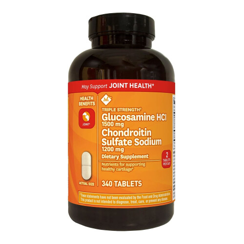 Member's Mark Triple Strength Glucosamine + Chondroitin, 340 Tablets