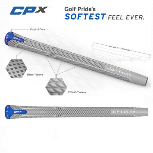(Midsize) Golf Pride CPx Golf Grip - Blue/Grey
