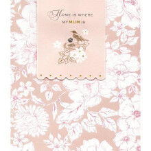 Home Is Where My Mum Is Happy Mother's Day Card Quality Greeting Cards
