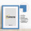 (A6 Pic (A5  Frame)) Blue Picture Frame Photo Frames With White Mount Wall Art Hanging Frame Home Decor Frame 5