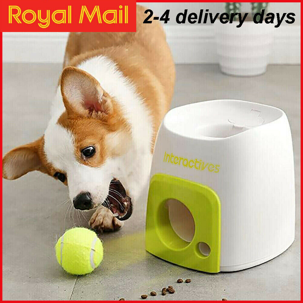 Pet Ball Launcher Toy Automatic Interactive Fetch Chucker Thrower on OnBuy