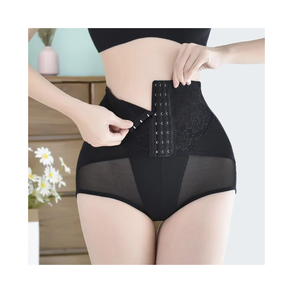 Waist Trainer Cincher Trimmer Sweat Belt Panty Slimming Lifter - One Size