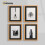 (A4 Pic (A3 Frame)) Beech Picture Frame Photo Frames With Black Mount Wall Art Hanging Frame Home Decor Frame 8