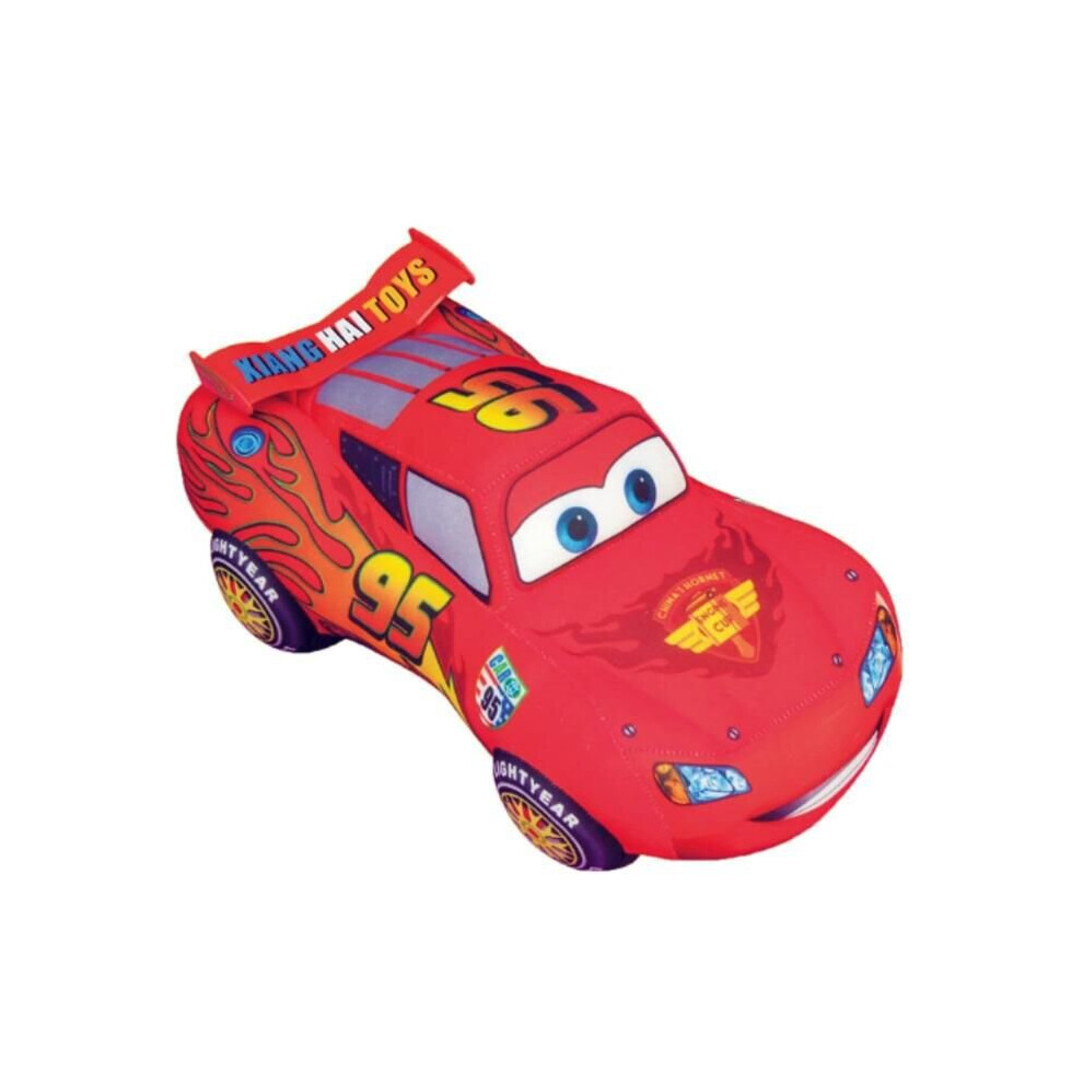 (35cm) Cars Lightning McQueen Plush Toy Stuffed Ragdoll Car Ornament Kids Birthday Gift