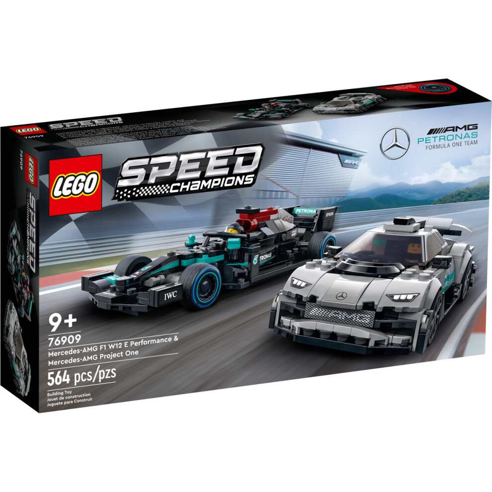 LEGO Speed Champion 76909 Mercedes-AMG F1 W12 E Performance & Mercedes-AMG Project One