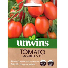 Unwins Grow Your Own Easy Vegetables Summer Tomato Montello F1 Seeds