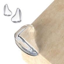 (Water Drop) Youngshion 30-pack Thick Safety Corner Protectors Baby Proofing Clear Corner Guards with Strong Adhesive Tape for Home Furniture