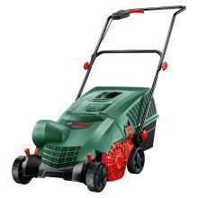 Bosch 060088A071 Electric Lawn Raker UniversalRake 900 (900 W, Operating width: 32 cm, Capacity of collection box: 50 l, in carton packaging), New Des