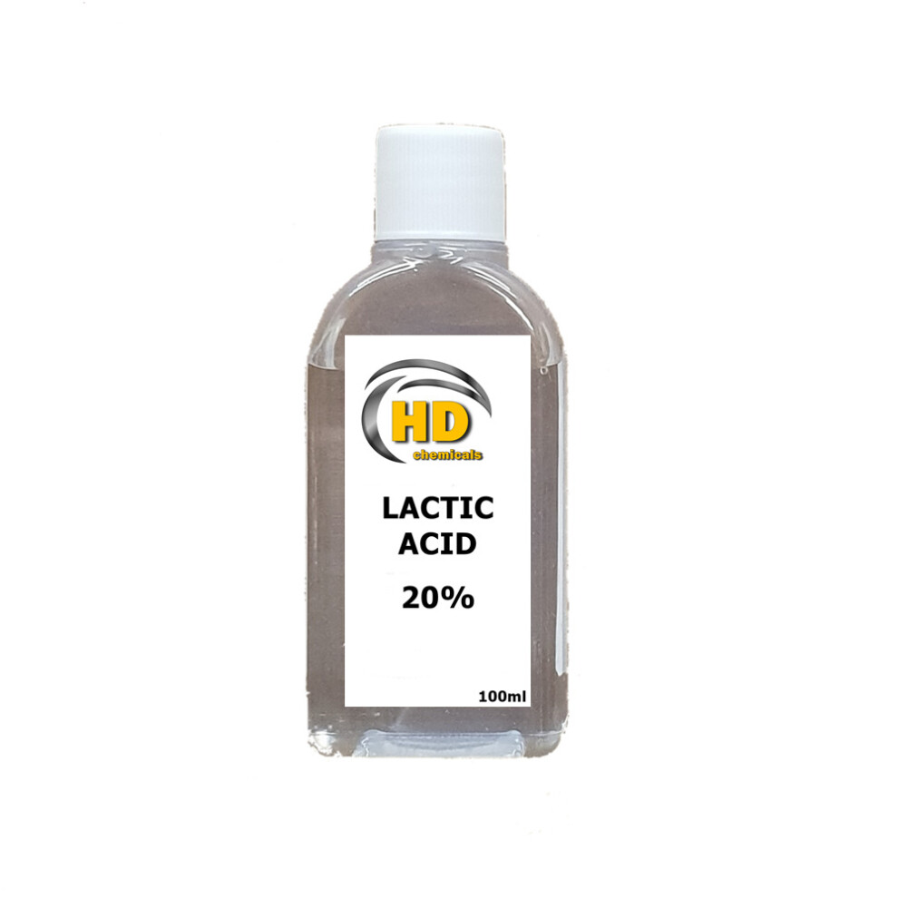 Hd Chemicals Ltd (20%, 50Ml) Lactic Acid Chemical Peel Acne Treatment Wrinkles