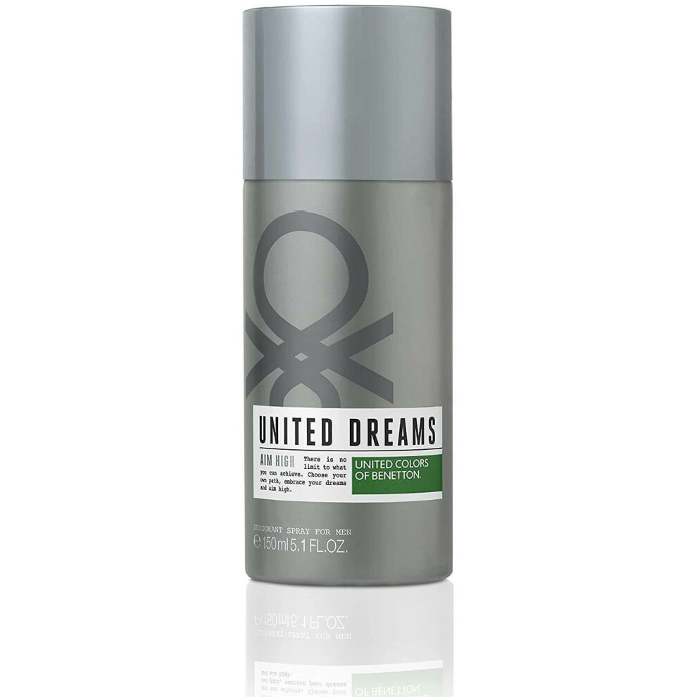 United Colors Of Benetton United Dreams Aim High Deodorant Spray 150ml