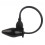 Waterproof Black Flexible Silicone Inflatable Butt Plug Anal Stretcher 1