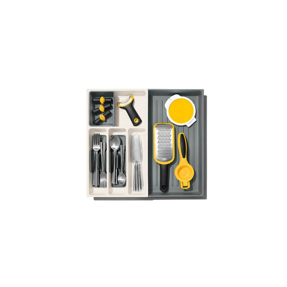 OXO Good Grips Expandable Utensil Drawer Organizer Removable Tray 13321900