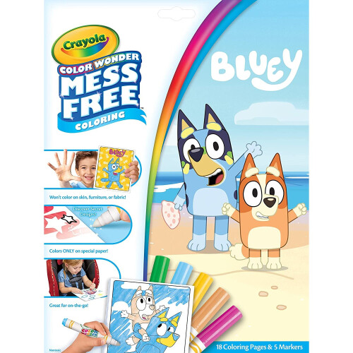 Crayola CRAYOLA 922695.018 Bluey Color Wonder, Multi