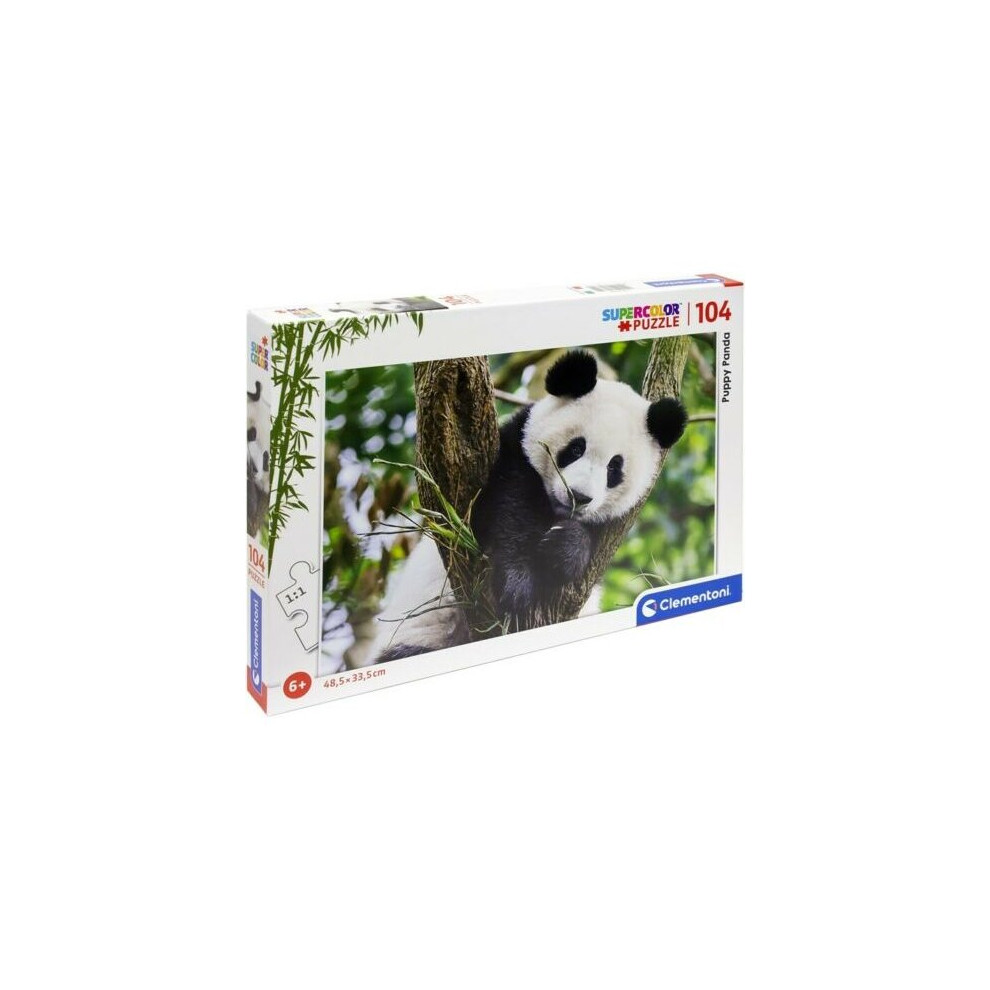 New Clementoni Panda Bear 104 Maxi Pieces Jigsaw Puzzle C23712