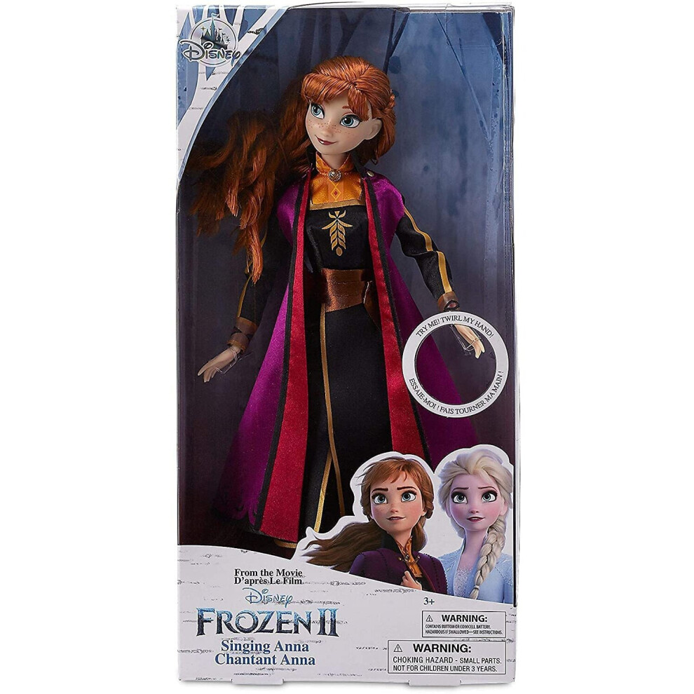 Disney Store Frozen 2 - Official Singing Dolls - Princess Anna