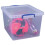 Really Useful Really Useful Set Of 3 33.5 Litre Plastic Nesting Boxes - Clear 2