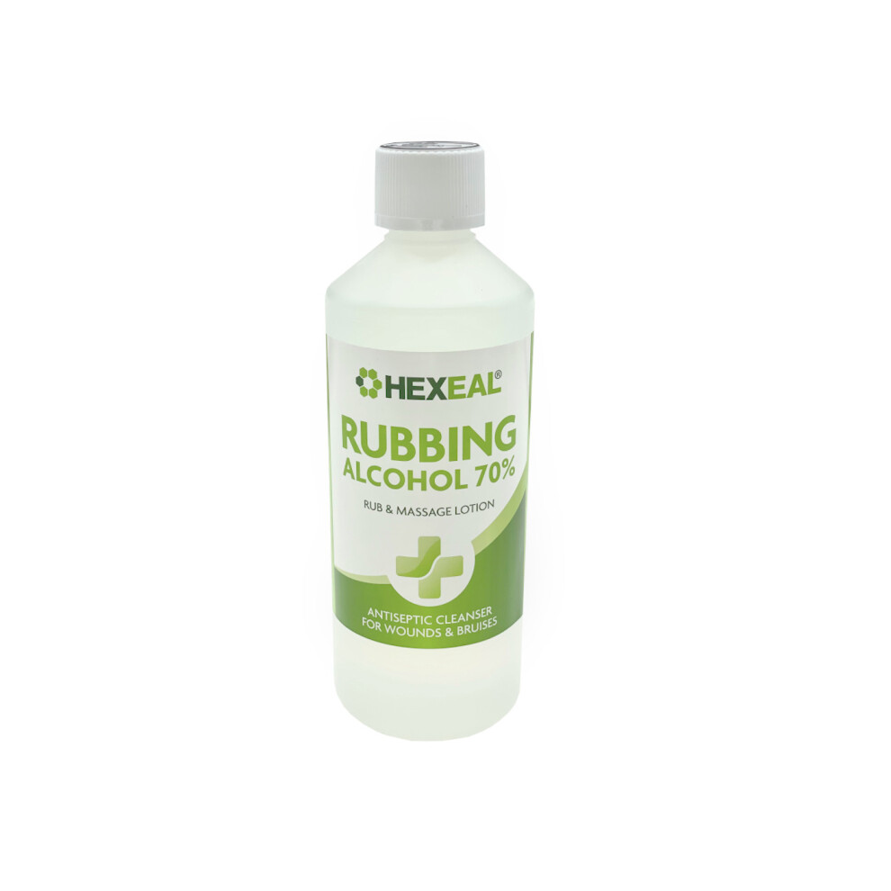 Hexeal Rubbing Alcohol 70% | 500Ml | Isopropyl Isopropanol Lab Grade