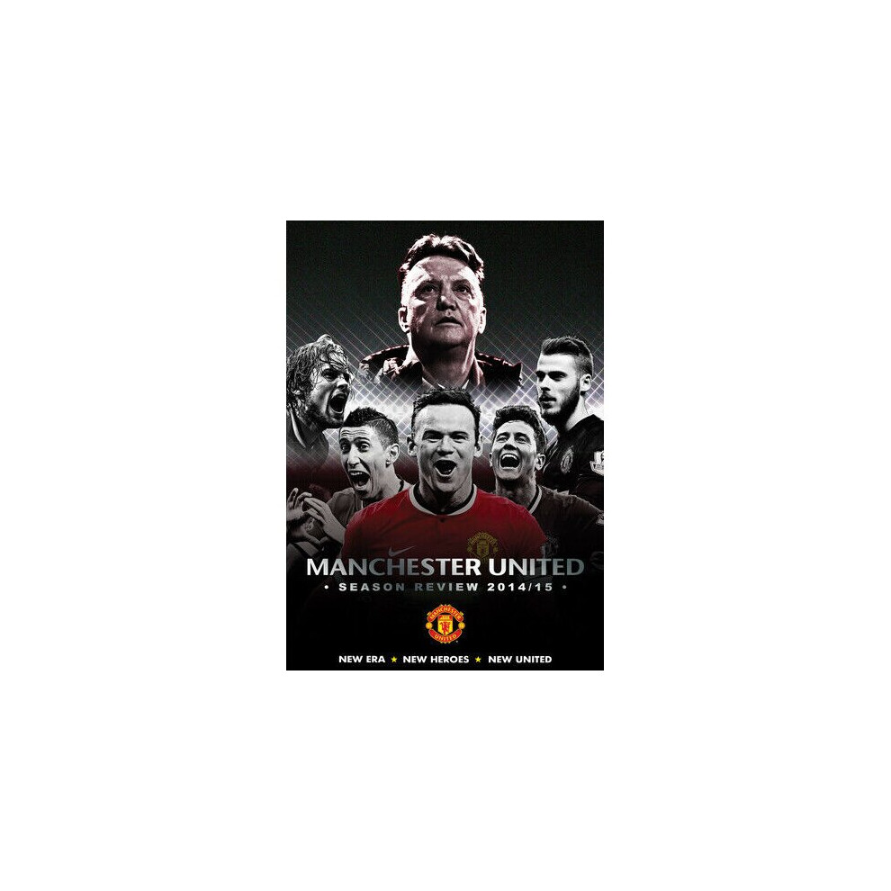 Cd Manchester United: Season Review 2014/2015 Dvd (2015) Louis Van Gaal Cert E - Region 2