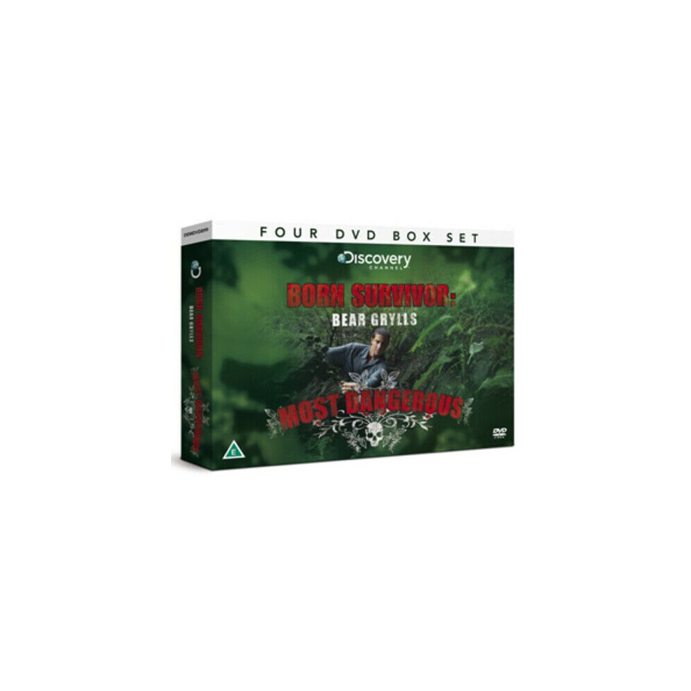 Cd Bear Grylls: Born Survivor - Most Dangerous Dvd (2011) Bear Grylls Cert E 4 - Region 2