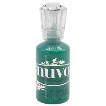 Nuvo Glitter Drops 1.1oz-Grotto Green -NGD-778