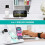 4in1 Wireless Charging Station Dock Charger Stand 4