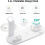 4in1 Wireless Charging Station Dock Charger Stand 2