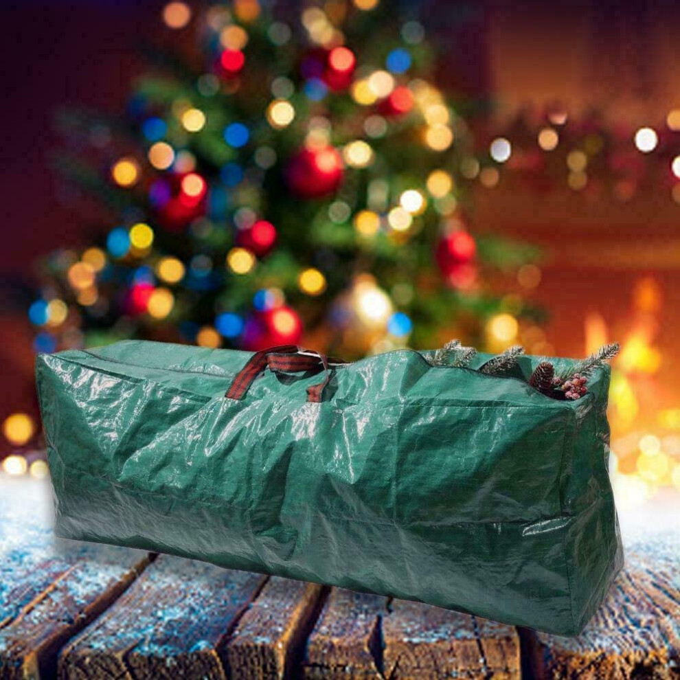 120cm Christmas Tree Storage Bag with Zip & Handles