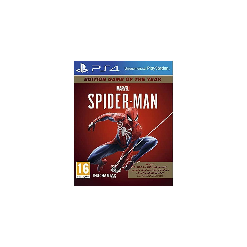 MARVEL'S SPIDERMAN GOTY - PS4