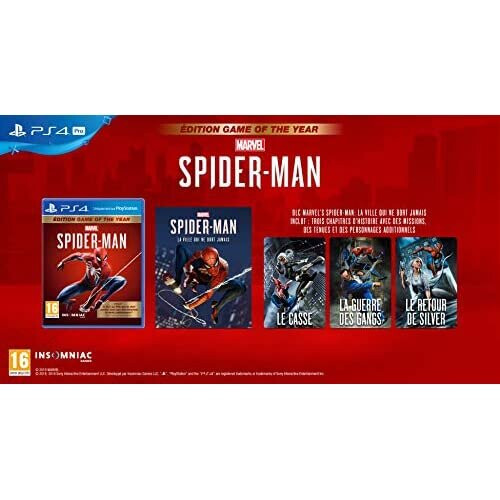 Playstation Marvel's Spider-Man Spiel des Jahres PS4 1
