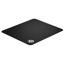 SteelSeries QcK+ Cloth Gaming Mouse Pad - Micro-Woven Surface - Optimized For Gaming Sensors - Size L (450 x 400 x 2mm) - Black