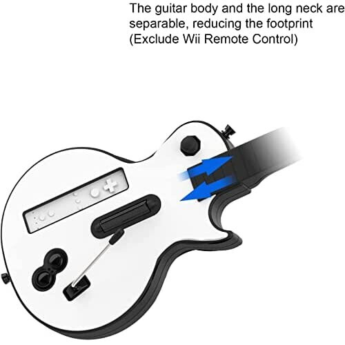 Wii Guitar Wireless Guitar Hero Guitar and Rock Band Guitar