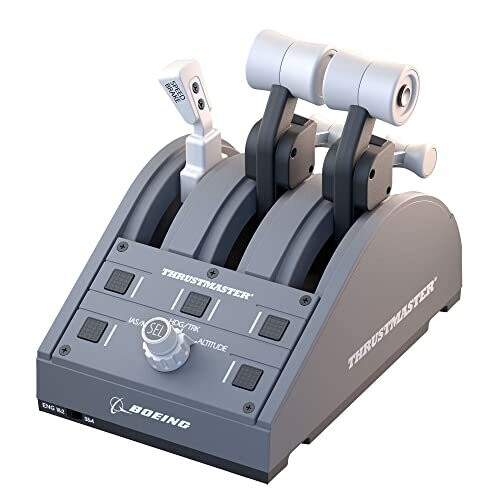 Thrustmaster Thrustmaster TCA Quadrant Boeing Edition, Replica Throttle Quadrant, Flaps, Speed Brake, Swappable Levers, Autopilot Feature, Officially License