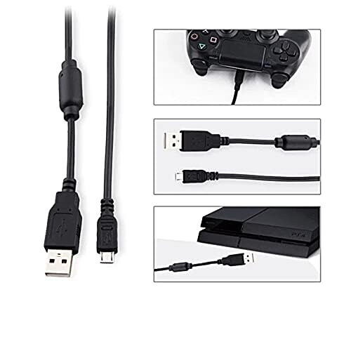 XBOX ONE WIRELESS CONTROLLER USB CHARGER CABLE LEAD 1