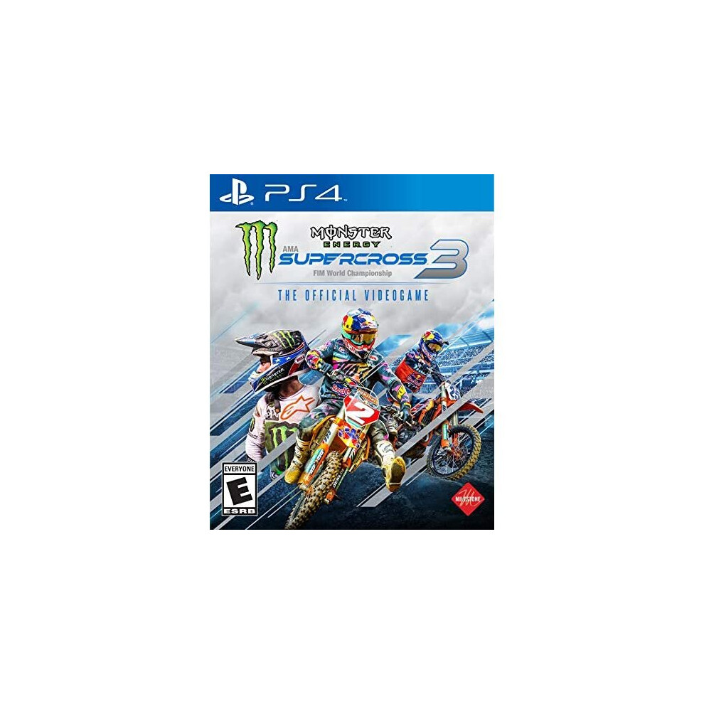 Monster Energy Supercross - The Official Videogame 3 For Playstation 4 662248923680