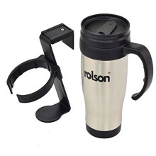 Rolson 42918 Stainless Steel Travel Mug