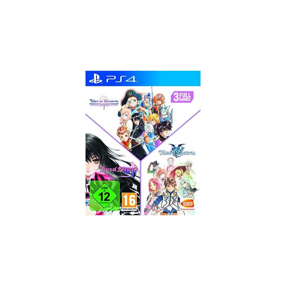 Tales Of Vesperia + Tales Of Berseria + Tales Of Zestiria Compilation 3391892007978