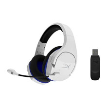 HyperX HHSS1C-KB-WT/G Cloud Stinger Core - Langattomat pelikuulokkeet PS4:lle, PS5:lle, PC:lle, Kevyet ja kestävät teräksiset liukusäätimet, Melu
