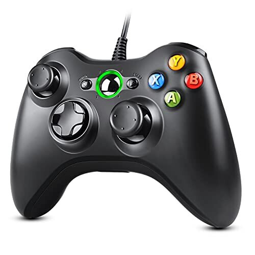 Zexrow Xbox 360 Wired Controller, Game Controller USB Wired PC Joystick Gamepad for Xbox 360,Improved Ergonomic Design Controller for Xbox 360 Sl
