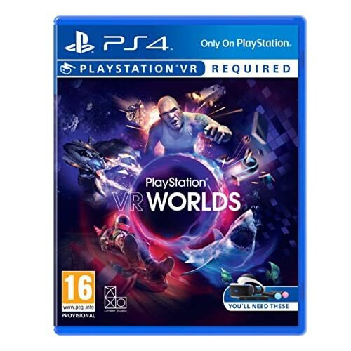 Refurbished Playstation sony PS4 Game VR Worlds.